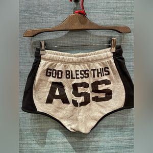 Booty shorts. Never worn. New condition